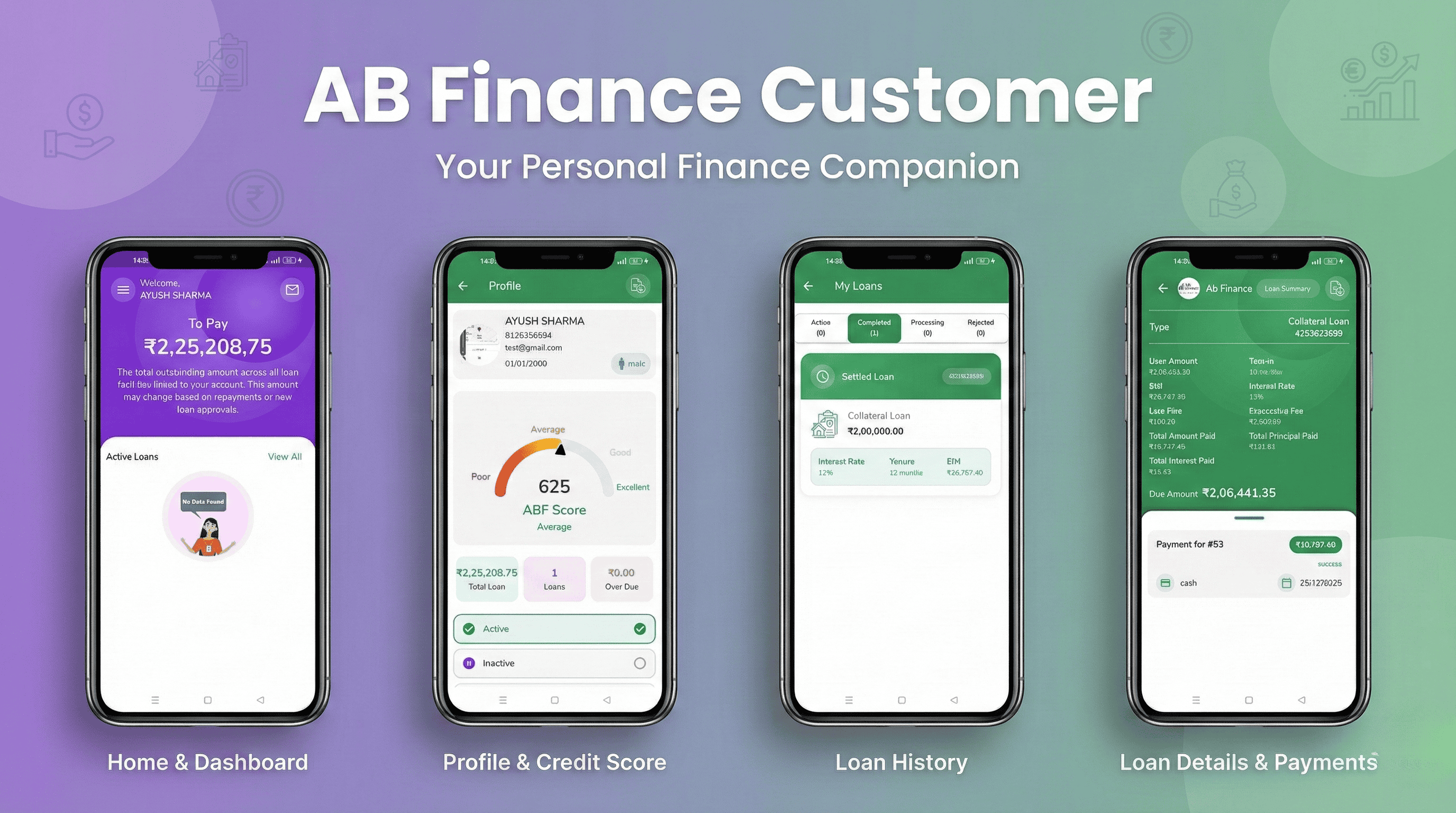 AB Finance Customer App